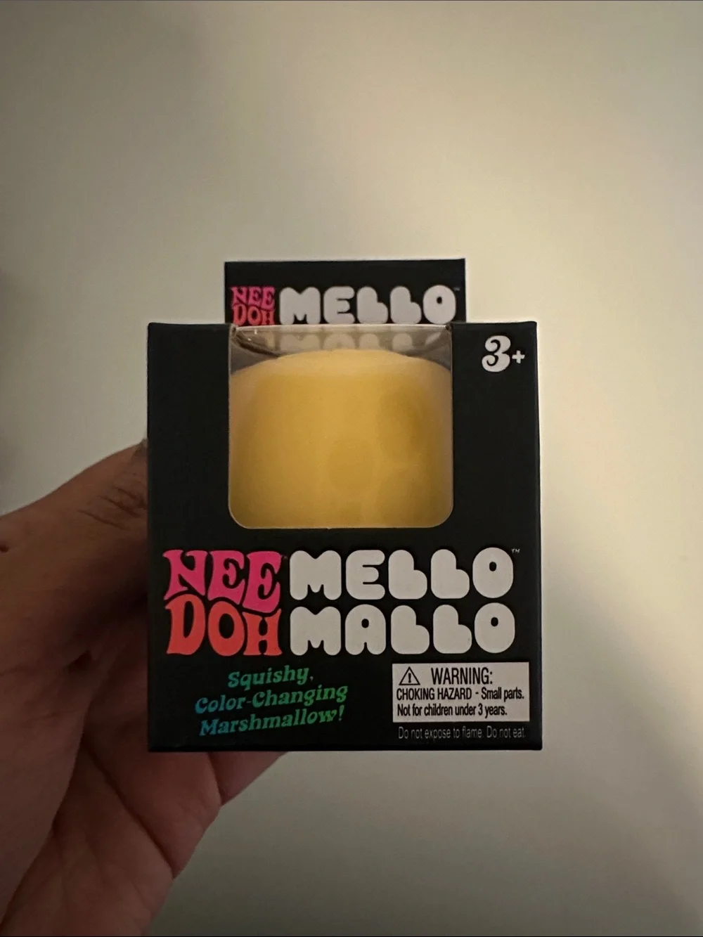 NeeDoh Mello Mallo Color-Changing Marshmallow- Bundle of 3